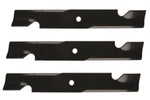 Massey Ferguson 52" Cut Notched High-lift Mower Blades, Oregon 99-133(3). Fixed Price $76.18.