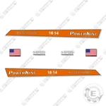 Fits Power King 1614 Decal Kit Tractor - 7 Year Outdoor 3M Vinyl!. Fixed Price $64.95.