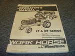 Wheel Horse Work Tractor GT14 GT1100 GT1142 GT1600 Operator Manual Xz. Fixed Price $125.78.