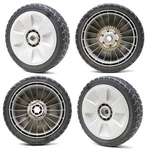 Set Of Honda HRR216 Wheels (42710-VE2-M02ZE & 44710-VL0-L02ZB) Ships Free. Fixed Price $72.99.