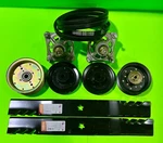 RZ4623 RZ4621 RZ46I YTS4000 Z246 Deck Rebuild Kit For 46" Husqvarna Models. Fixed Price $94.95.