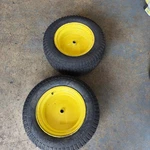 John Deere L120 145 D160 D170 E170 E180 L130 Rear Wheel And Tire Set 22X9.50-12. Fixed Price $175.00.