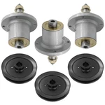52" Deck Spindle With Pulley For Snapper Pro S120 S125XT / 48" S150XT. Fixed Price $165.00.