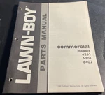 1983 Lawn-boy Mower Commercial 6261, 6301, 8402 Parts Manual New (302). Fixed Price $17.99.