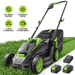 Deli Steelite 13'' 21V Cordless Lawn Mower With X 4.0AH Battery And Charger. Fixed Price $209.99.