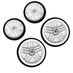 Genuine Oem Toro Recycler 21329 21319 Front & Rear Wheel Kit 137-4837 137-4833. Fixed Price $93.90.