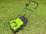 Greenworks Amp 14INCH Corded Dethatcher / Scarifier, DT13B00. Fixed Price $99.00.
