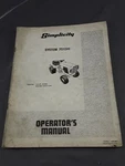 Simplicity Operators Manual System 7013H Riding Tractor. Fixed Price $15.00.