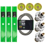 Deck Kit Blade Spindle Belt Idler For Husqvarna Mz 5225 Zero Turn Inch. Fixed Price $134.95.