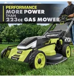 Ryobi 80V Electric Cordless Lawn Mower, 30-INCH RYPM8010 Ev Push Battery Charger. Fixed Price $1275.00.
