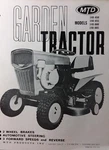 Mtd 1968 7 H.p. 148-650 -655 -660 -665 Lawn Garden Tractor Owner & Parts Manual. Fixed Price $36.99.
