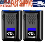 2 Pack For Kobalt 40V 6.0 Ah Extended Run Li-ion Battery KB440-03 KB540-06 Max. Fixed Price $110.96.