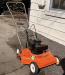 Rare Vintage Collectible Southland Corp. Push Mower, Tecumseh 3.5HP Engine. Fixed Price $189.95.