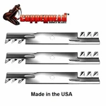 Mulching Blades For 48" John Deere GY20852 D140 D150 D160 LA130 LA140 GX21784. Fixed Price $42.97.