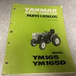 Yanmar Models & YM165D Diesel Tractor Parts Catalog Manual Book. Fixed Price $45.00.