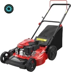21-IN 144CC Push Gas Lawn Mower With 3-IN-1 Cutting System, High Rear Wheels New. Fixed Price $431.71.