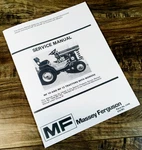 Massey Ferguson Mf 10 12G Tractor Service Manual W/ Mower Repair Lawn Garden. Fixed Price $14.97.