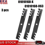 3 Pack Blade Cub Cadet Z-force 50 Inch 01010168-X Toothed. Fixed Price $46.99.