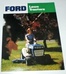 Ford LT-111 & LT-81 Lawn Garden Tractor Sales Brochure Literature AD-1200-A. Fixed Price $14.94.