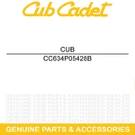 Cub Cadet 634P05428B Front 16X6.5X8 Wheel Pro Z 760-S 960-S 972 Sdl Mowers. Fixed Price $142.17.