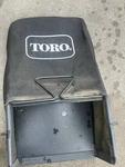 Toro Gas Walk-behind Lawn Mower Rear Bagger Rotary Blade Red/black. Fixed Price $250.00.