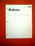 Bolens Large Frame (channel) Tractor Attachment Interchangeability Manual. Fixed Price $5.00.