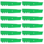 48" Deck Gator Toothed Blades For Bobcat Crz Xrz Fastcat Pro ( 16 1/4" ). Fixed Price $150.00.