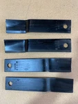 SET/4 Blades For 72" Harper/deweze Slope Mowers 511134 511135. Fixed Price $99.99.