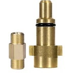 Kew Nilfisk Alto Pressure Washer Bayonet Connector Snow Foam Lance Adaptor. Fixed Price $13.31.
