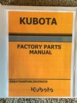 Kubota Z726X Master Parts And Operator Manuals Printed Binder. Fixed Price $38.21.