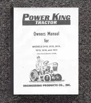 Tractor Operator Manual Power King 1614 1616, 1618, 2414, 2416, 2418 #98-7114. Fixed Price $19.97.