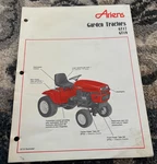 Ariens GT17 GT19 Garden Tractors Brochure DCPA26. Fixed Price $21.99.