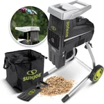 Sun Joe CJ603E Electric Wood Chipper W/ Collection Bag, 15-AMP Motor, Portable. Fixed Price $186.90.