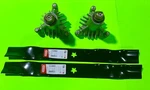 Craftsman LT1000 & LT2000 42" Deck Spindles And Mulching Blades Combo. Fixed Price $60.95.
