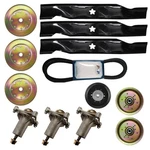 48" Lawn Mower Deck Kit G5000 Spindles Blades Belt Pulleys Fits Craftsman. Fixed Price $128.85.