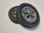 2 Pack Push Lawn Mower 8" X 1.750" Wheels. Fixed Price $24.95.
