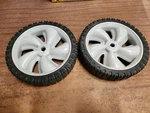 Murray Walk Behind Lawn Mower Model 11A-A2BF758 Rear Wheels X 1.8 734-04563. Fixed Price $14.99.