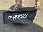 2.5 Bushel Murray Aerovac Lawn Mower Grass Bag And Frame Oem. Fixed Price $49.99.