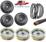 Complete 52" Deck Pulley Belt Kit For Husqvarna MZT52 MZ52 FD52M M-ZT52. Fixed Price $119.99.