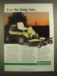1988 Cushman Front Line Mowers Ad. Fixed Price $19.99.