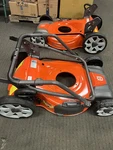 New Steel Mower Deck With Wheels & Handle Push Lawn Husqvarna 121P. Fixed Price $259.99.