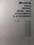Simplicity 4040 4041 9020 720 620 Powermax Garden Tractor Implement Parts Manual. Fixed Price $97.99.