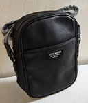 New Steve Madden Men's Shoulder Sling Bag Black 7IN X 9IN 2IN. Fixed Price $28.99.