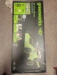 Greenworks 25322 40V 16" Cordless Lawn Mower With 4.0 Ah Battery Brushless. Fixed Price $299.00.