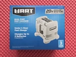 Hart - 20V Dual Port Fast Battery Charger Cordless System HGCG021VNM New. Fixed Price $64.00.