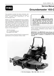 Toro Groundsmaster 455-D Riding Mower Repair Manual. Fixed Price $40.94.