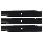 TCU29299 Three (3) New 16-1/2" Mower Blades Fits John Deere WG32A WG36A WG48A. Fixed Price $60.40.
