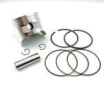 Piston & Ring Kit Fits Honda GX340 GXV340 WT40XK2 11HP 182F 13101-ZE3-W00 82MM. Fixed Price $39.04.