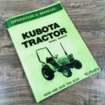 Kubota Model B8200 Tractor Operators Owners Manual New Print Maintenance Diesel. Fixed Price $16.97.