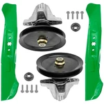 Spindle Assembly With Pulley Blade For Troy-bilt Mustang Xp 46" Zero-turn Mower. Fixed Price $76.99.
